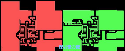 此操作可使文件中大部分的焊盤輸出后仍為焊盤，不會成為線性焊盤，并且不會產(chǎn)生像下圖一樣的短路情況