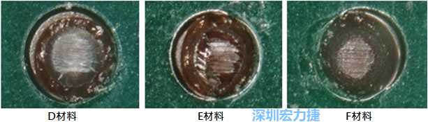 圖14- 冷球拉力試驗(yàn)后，光學(xué)顯微鏡下的失效模式