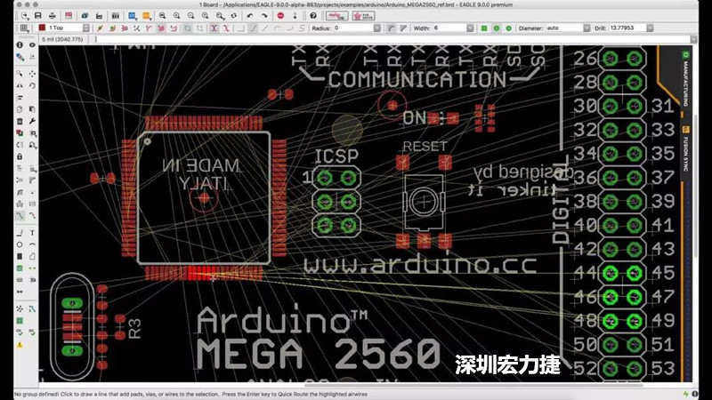 CadSoft EAGLE是一款專業(yè)的印刷電路板(PCB)設(shè)計軟件，低成本、便于使用、功能強大。